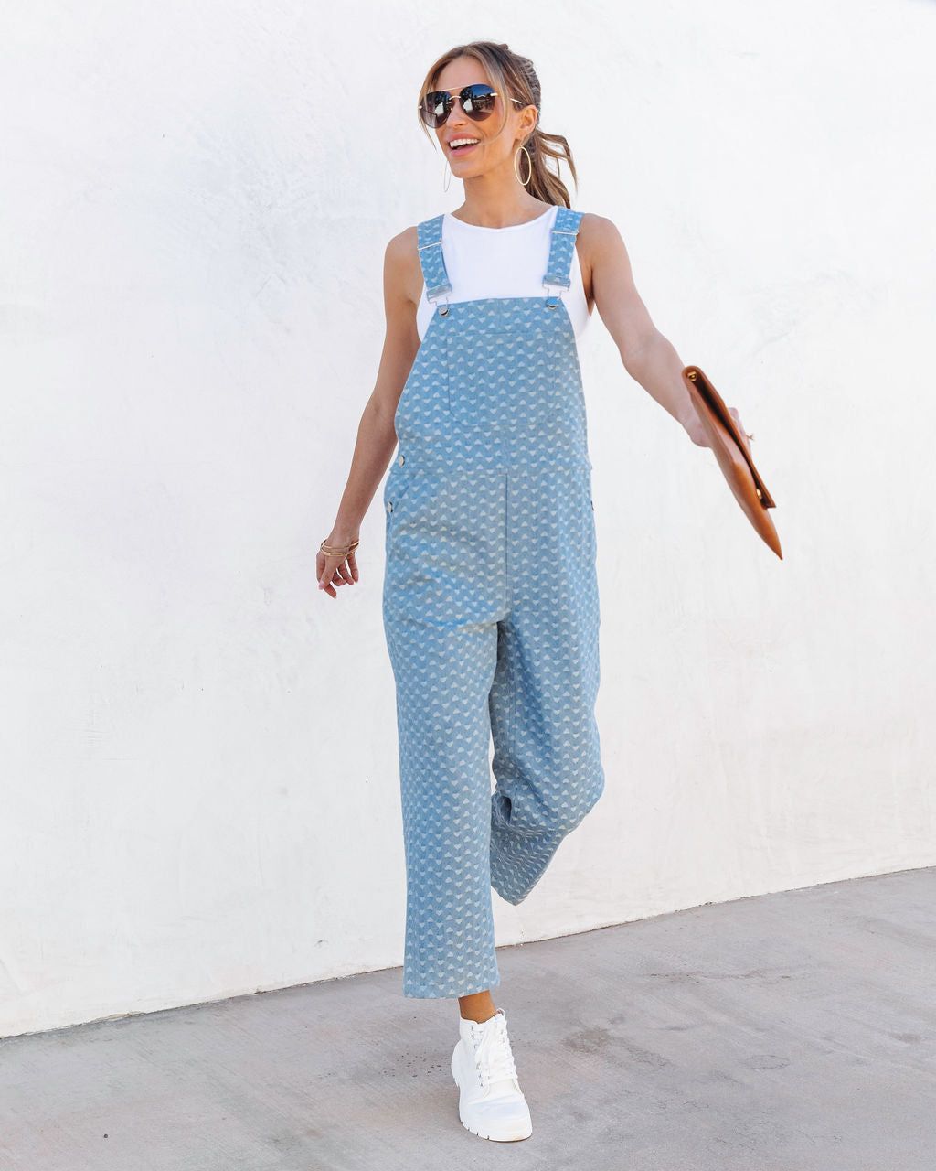 Billion Hearts Denim Jumpsuit - FINAL SALE sold by Vici product image thumbnail 3