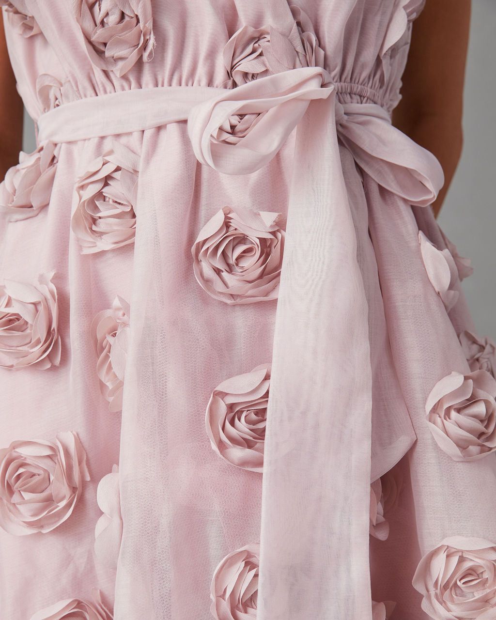 Akia Floral Embellished Mini Dress - Mauve - FINAL SALE sold by Vici product image thumbnail 4