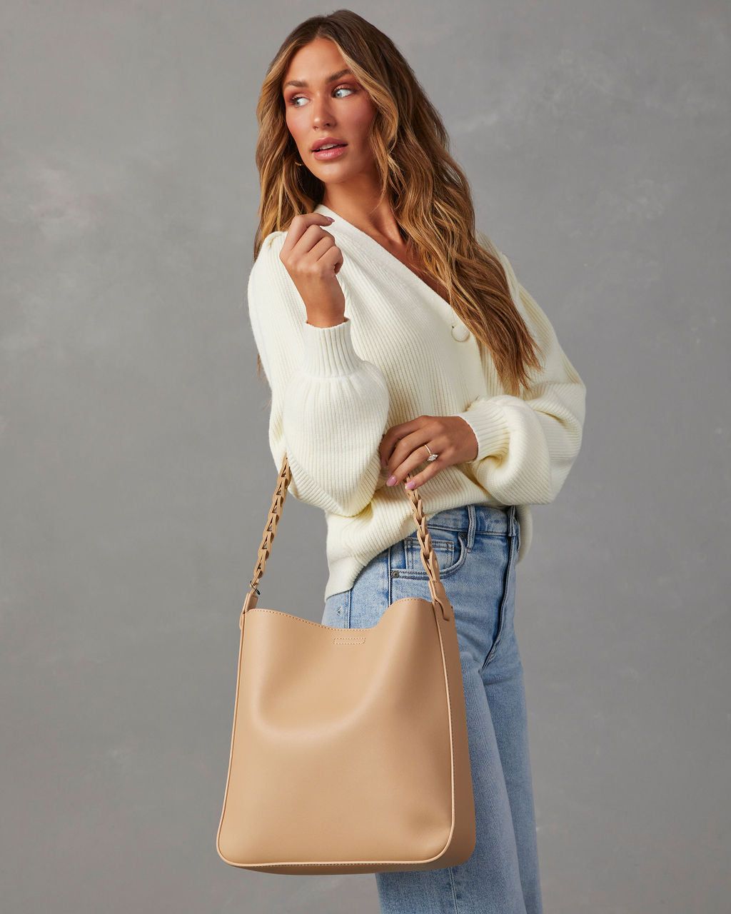 Such A Joy Satin Velvet One Shoulder Tiered Mini Dress sold by Vici