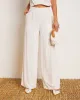 Tanya Pinstripe Linen Blend Wide Leg Pant sold by Vici