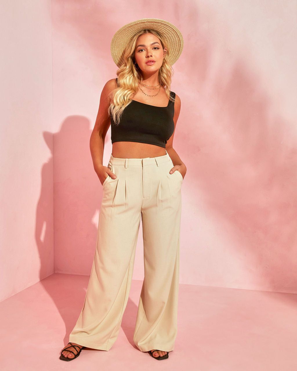 Bare Necessities Crop Tank - Black - SALE sold by Vici product image thumbnail 5