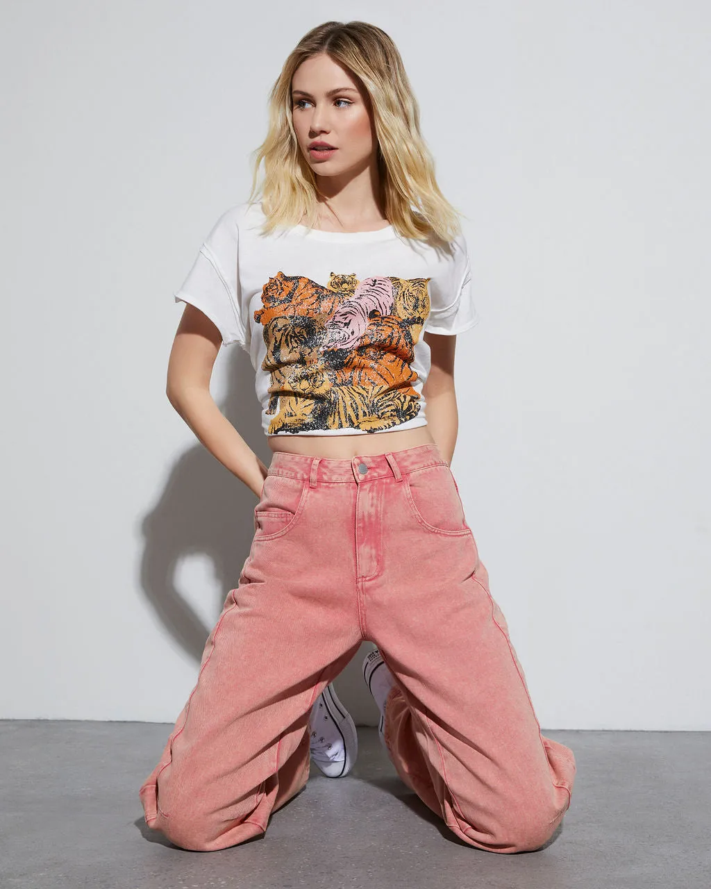 Tigers Paradise Cotton Tee sold by Vici product image thumbnail 2