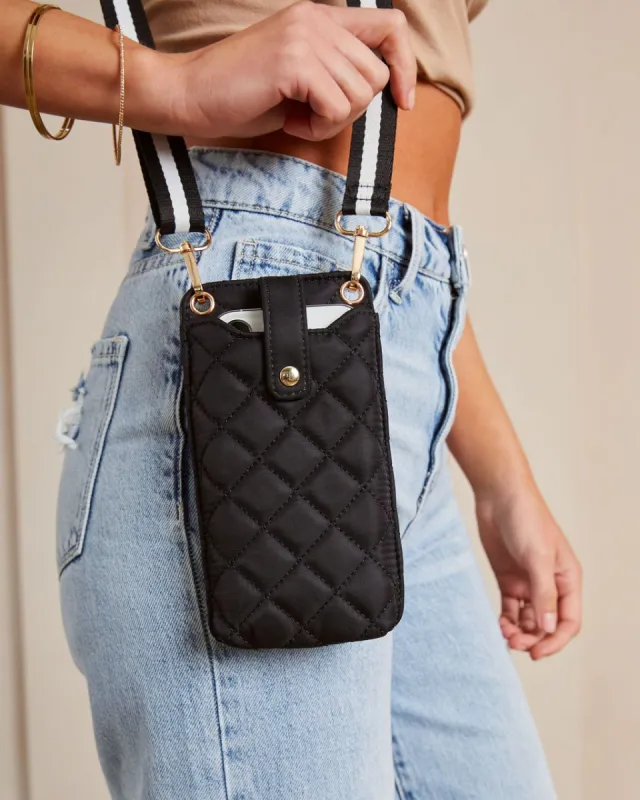 Shauna Quilted Cell Phone Crossbody sold by Vici