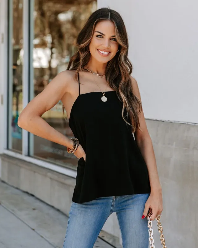 Crest Square Neck Cami Tank sold by Vici