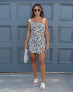 Roam Free Butterfly Mini Skirt - FINAL SALE sold by Vici
