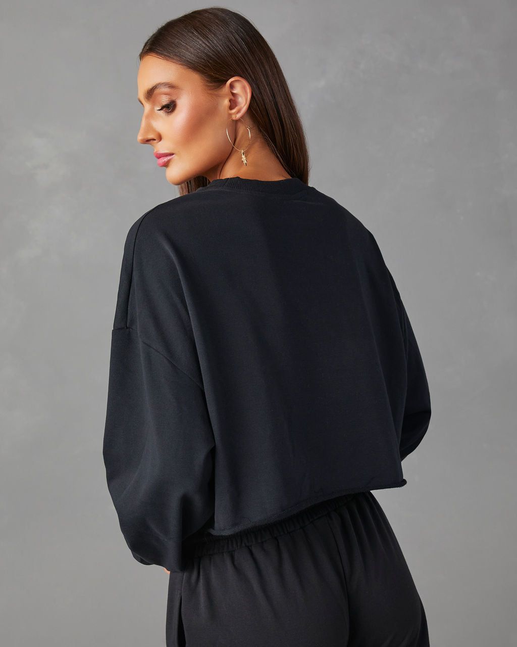 Howdy Pullover Sweatshirt - Black - FINAL SALE sold by Vici product image thumbnail 2