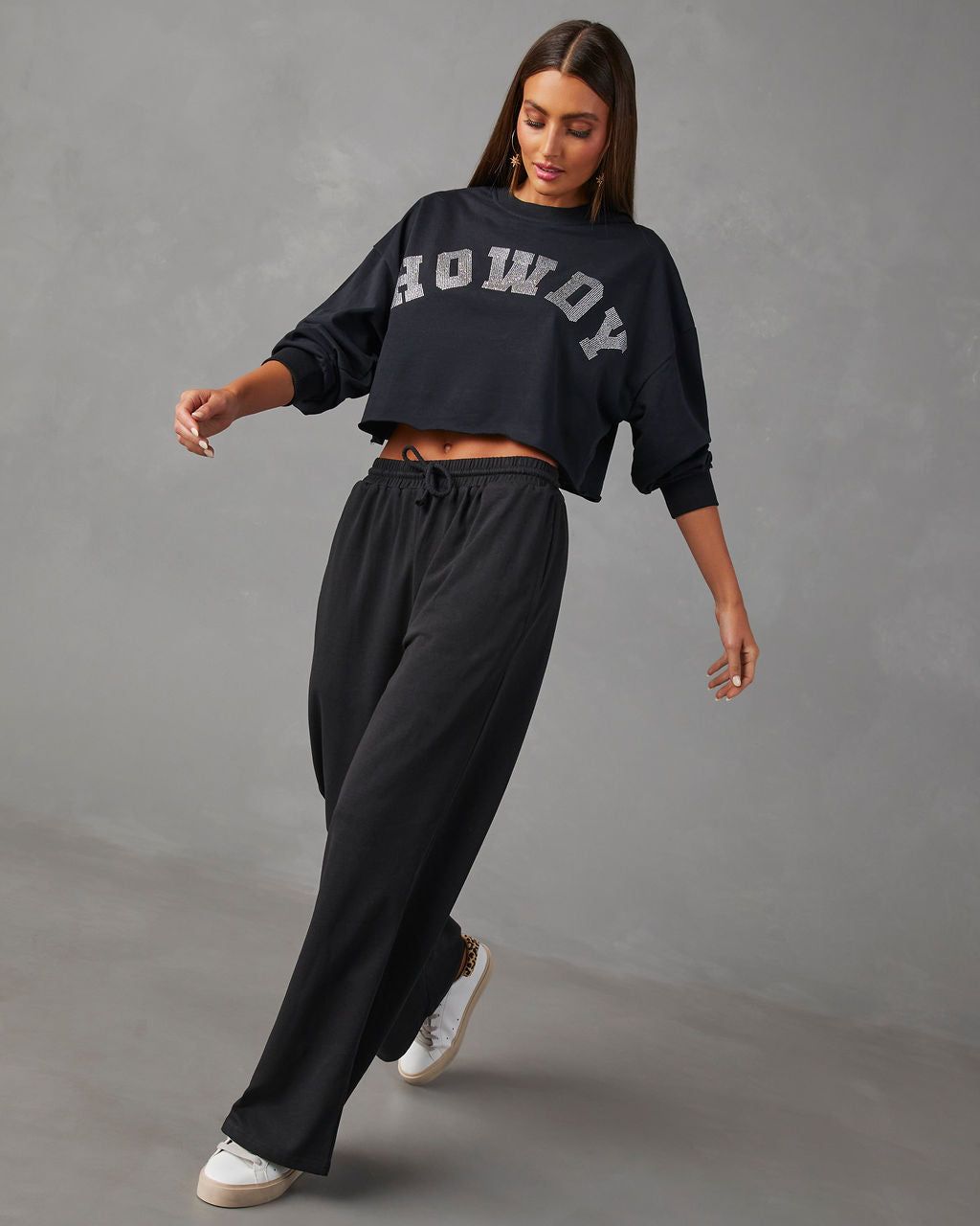 Howdy Pullover Sweatshirt - Black - FINAL SALE sold by Vici product image thumbnail 5