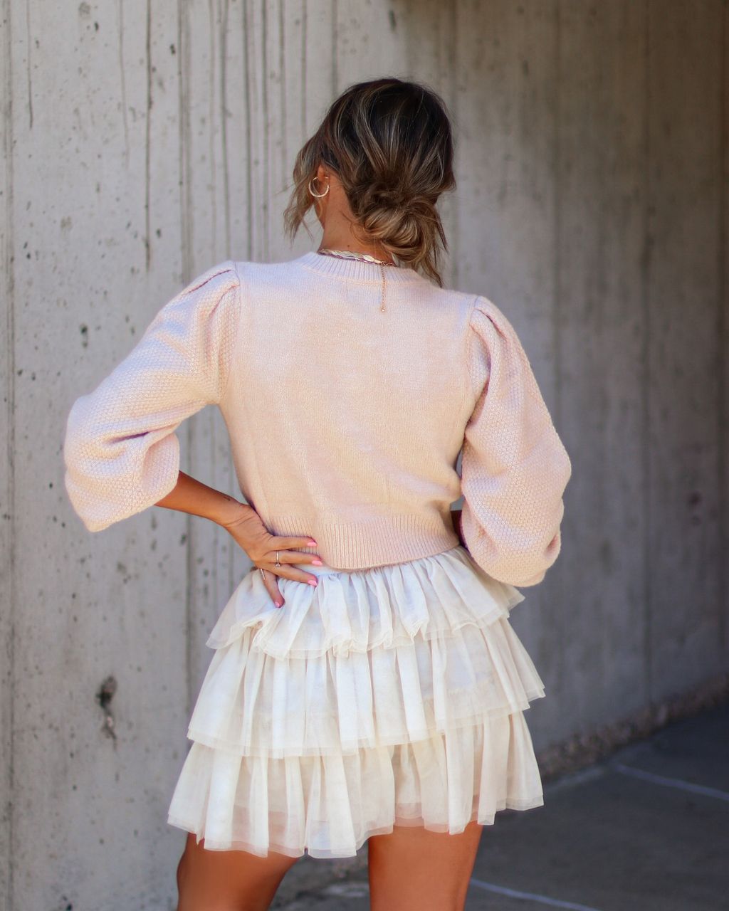 City Girl Tulle Tiered Skort sold by Vici product image thumbnail 4