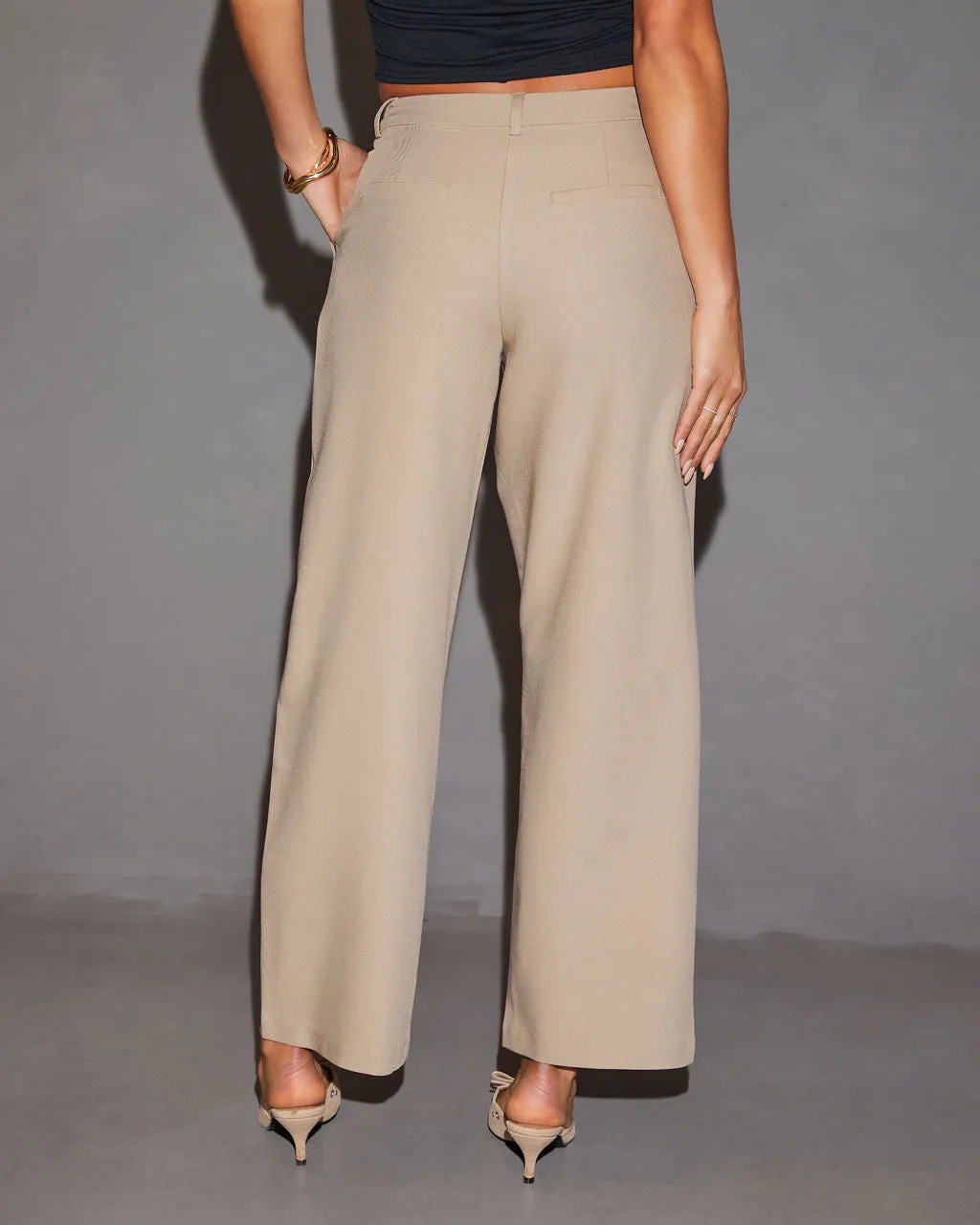 Marisol Criss Cross Straight Leg Trouser sold by Vici product image thumbnail 5