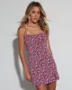 Garden Romance Floral Mini Dress sold by Vici