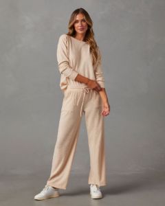 Kailo Oversized Pullover - Taupe - SALE sold by Vici