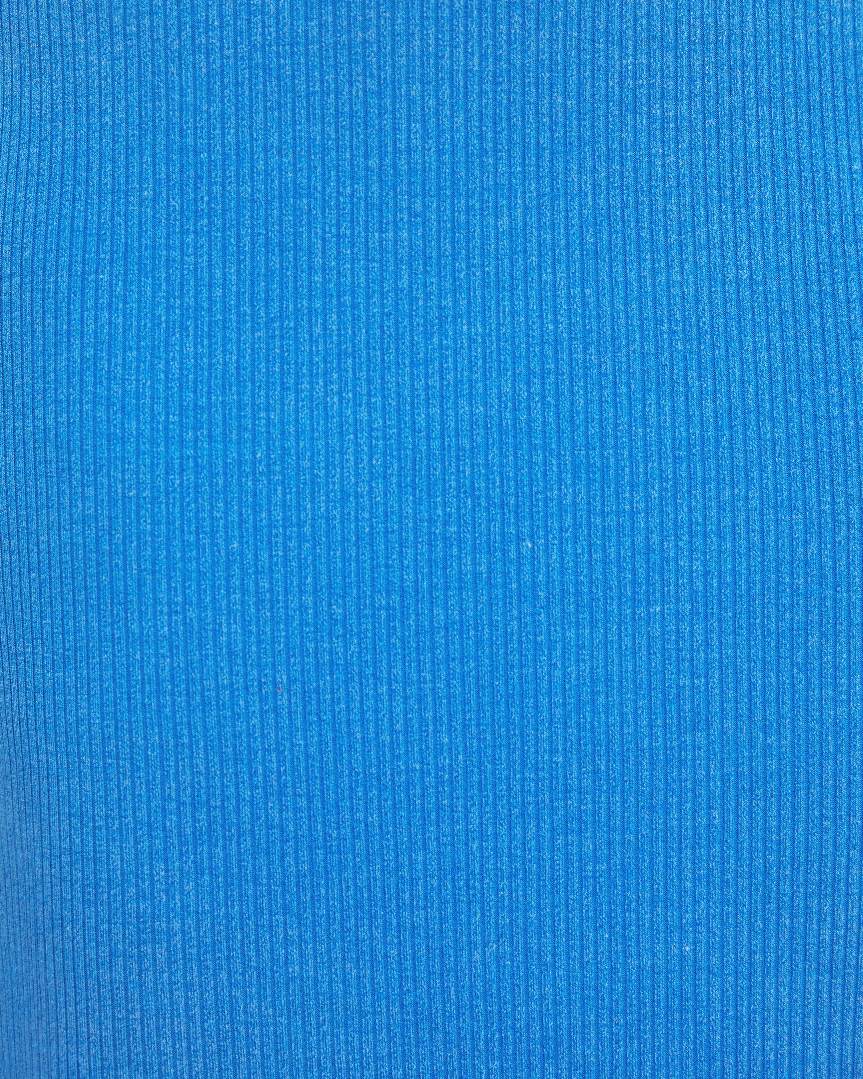 Tempting Ribbed Knit Midi Dress - Electric Blue - FINAL SALE sold by Vici product image thumbnail 4