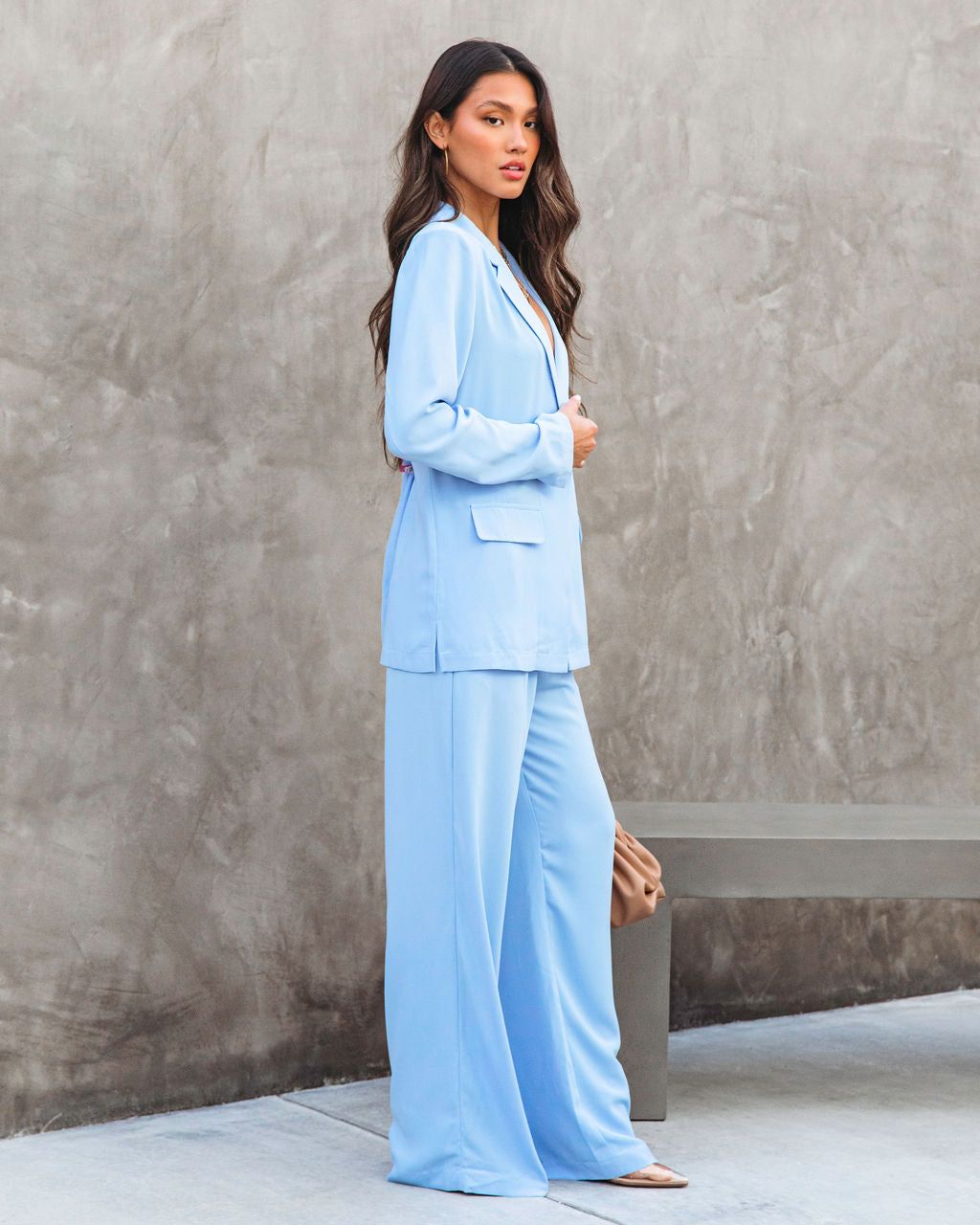 Unedited Pocketed Wide Leg Pant sold by Vici product image thumbnail 5