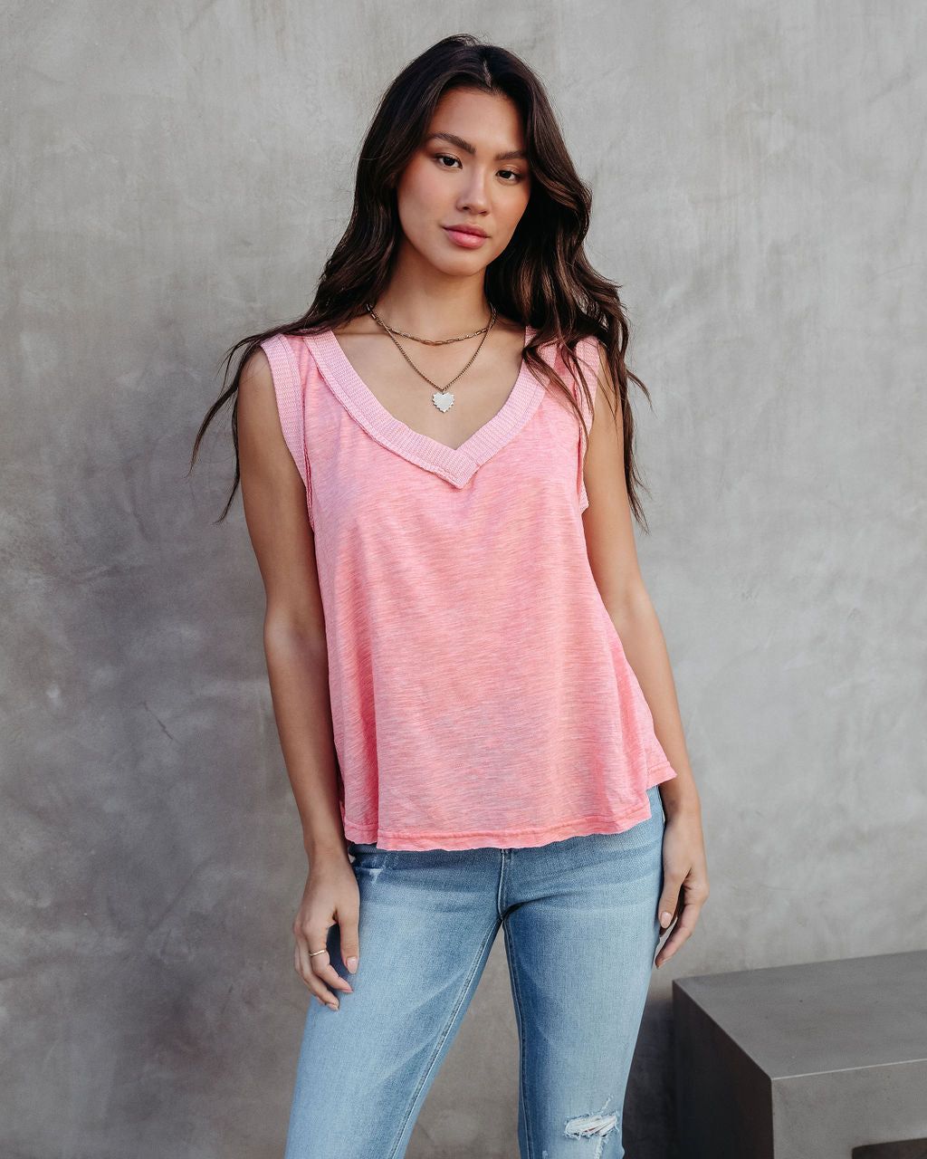 Told You So Girl V-Neck Tank sold by Vici product image thumbnail 2