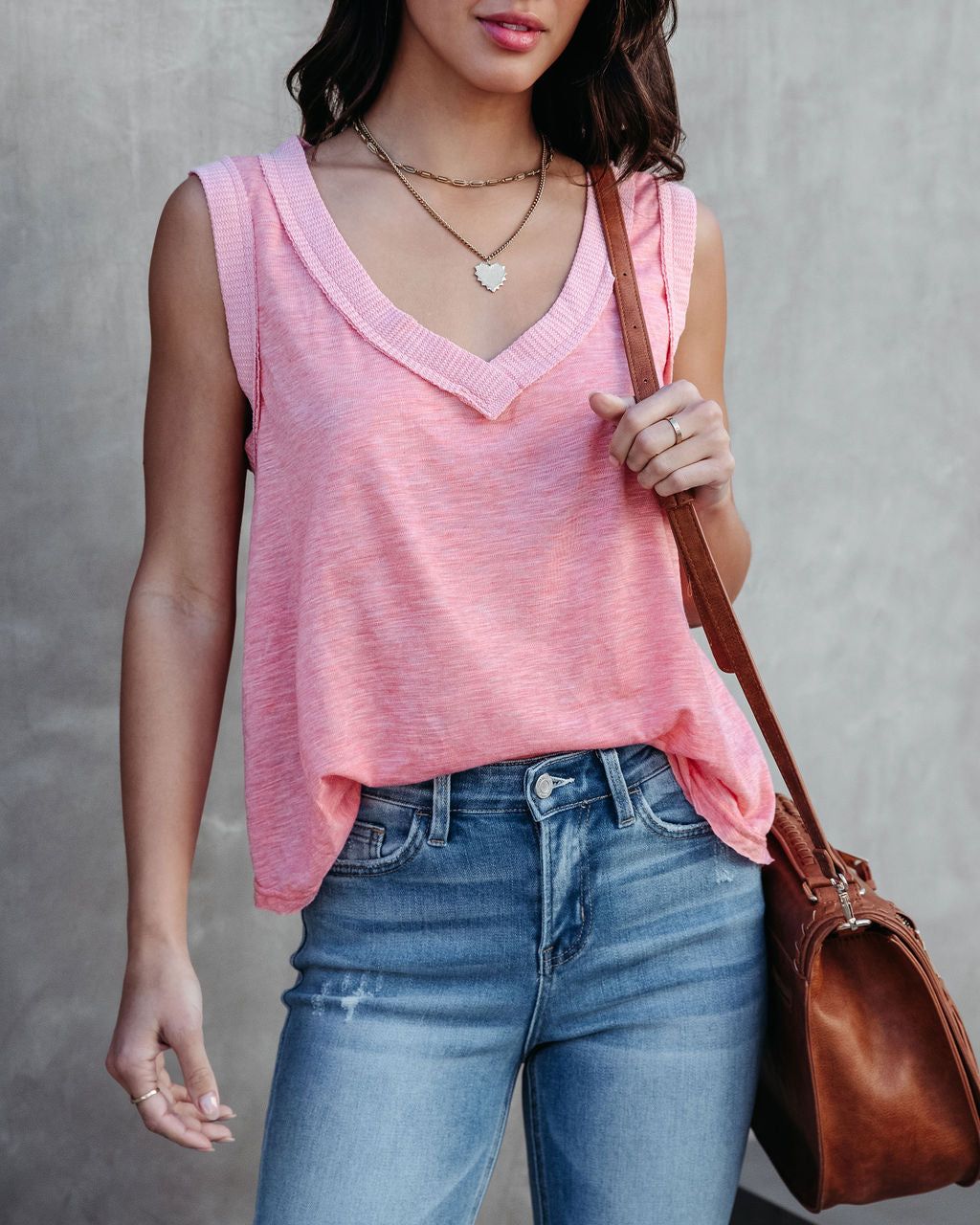 Told You So Girl V-Neck Tank sold by Vici