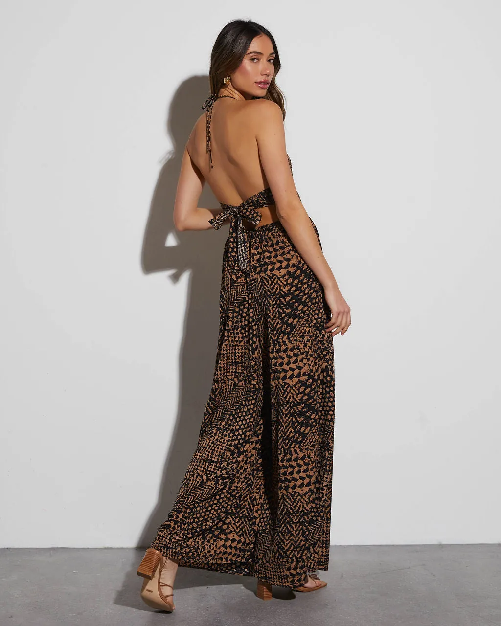 Marano Halter Neck Jumpsuit sold by Vici product image thumbnail 4