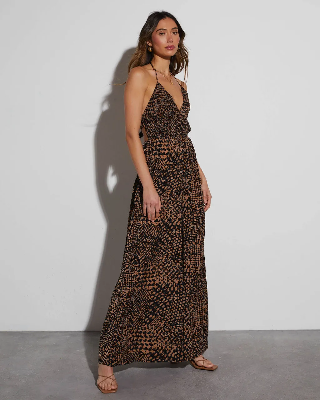 Marano Halter Neck Jumpsuit sold by Vici product image thumbnail 3