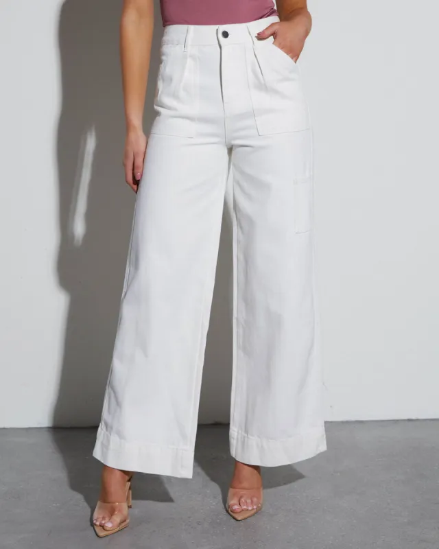 Steiner Wide Leg Jeans sold by Vici