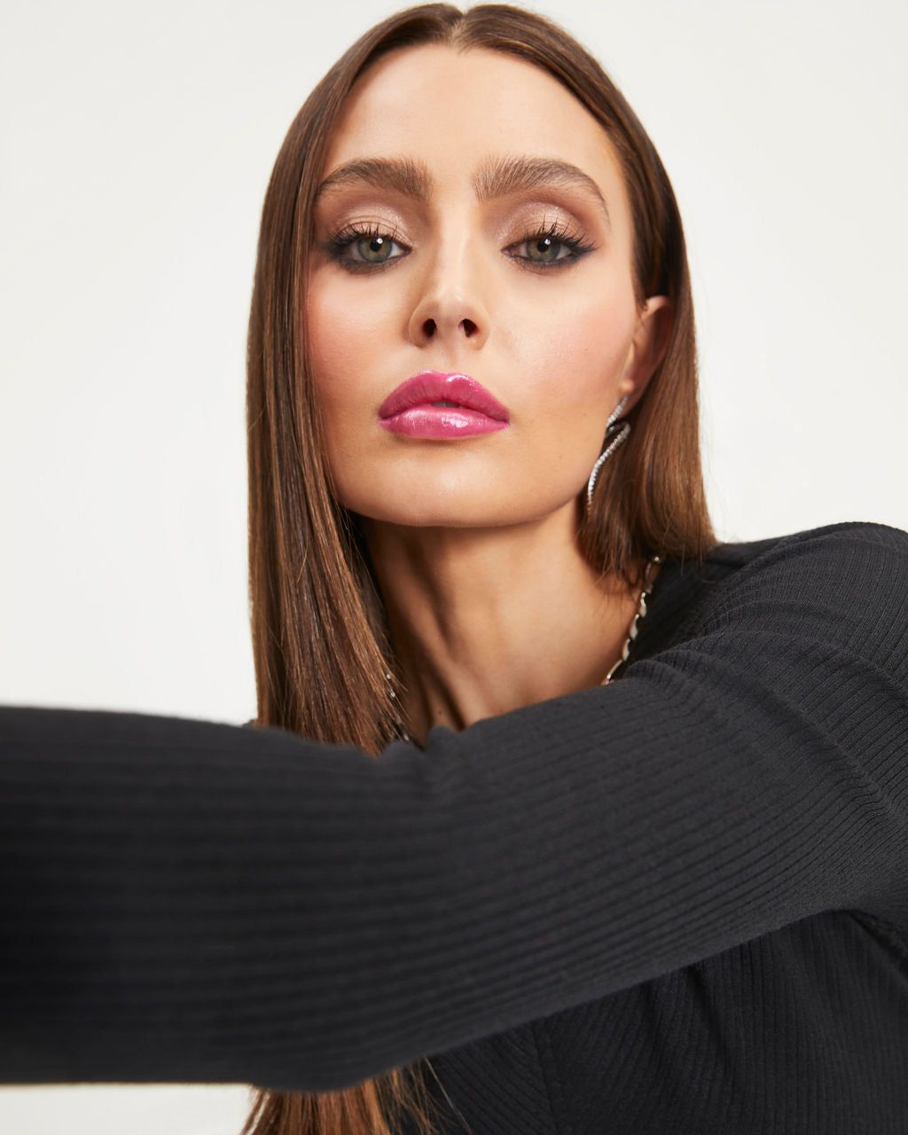 Peyton Ribbed Cutout Midi Dress sold by Vici product image thumbnail 2