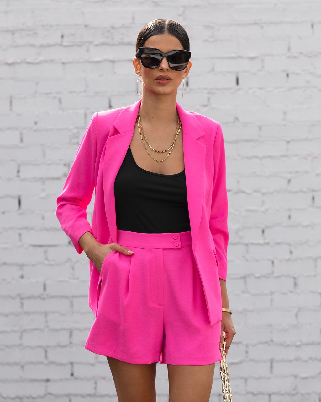 She Means Business Pocketed Shorts sold by Vici product image thumbnail 5