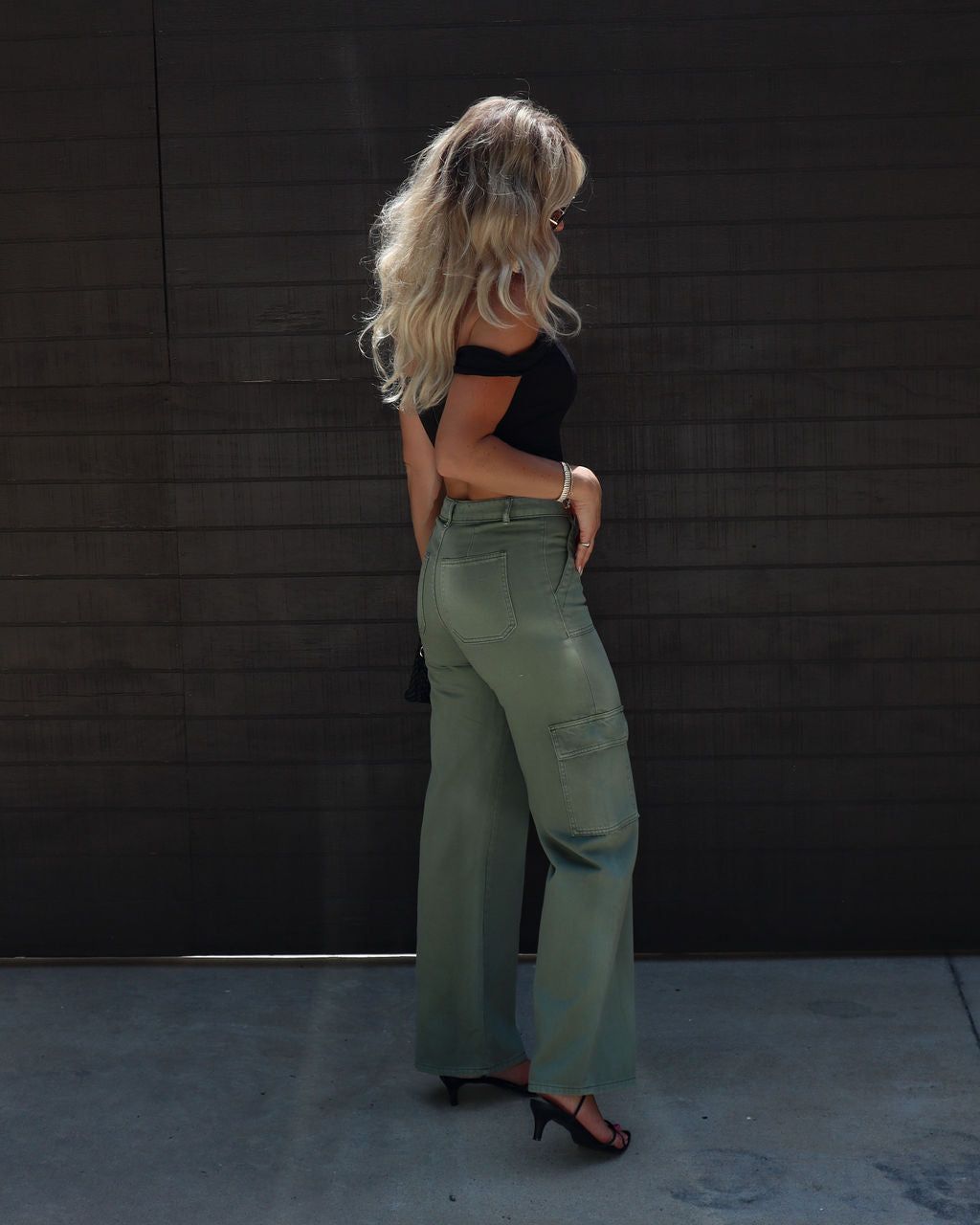 Caledonia Corset Crop Top - Black - SALE sold by Vici product image thumbnail 4