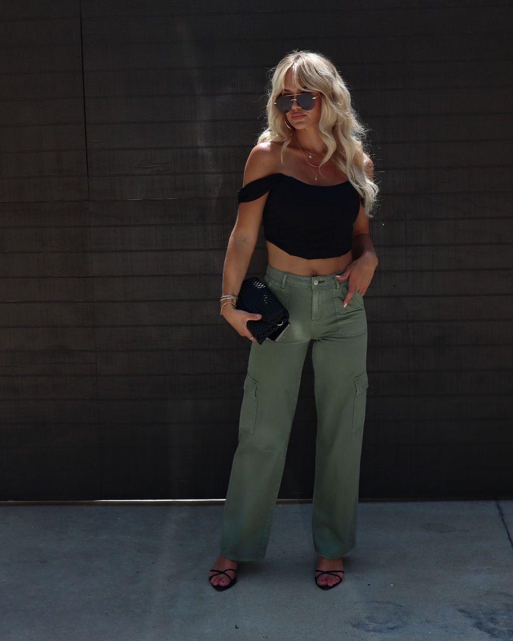 Caledonia Corset Crop Top - Black - SALE sold by Vici product image thumbnail 3