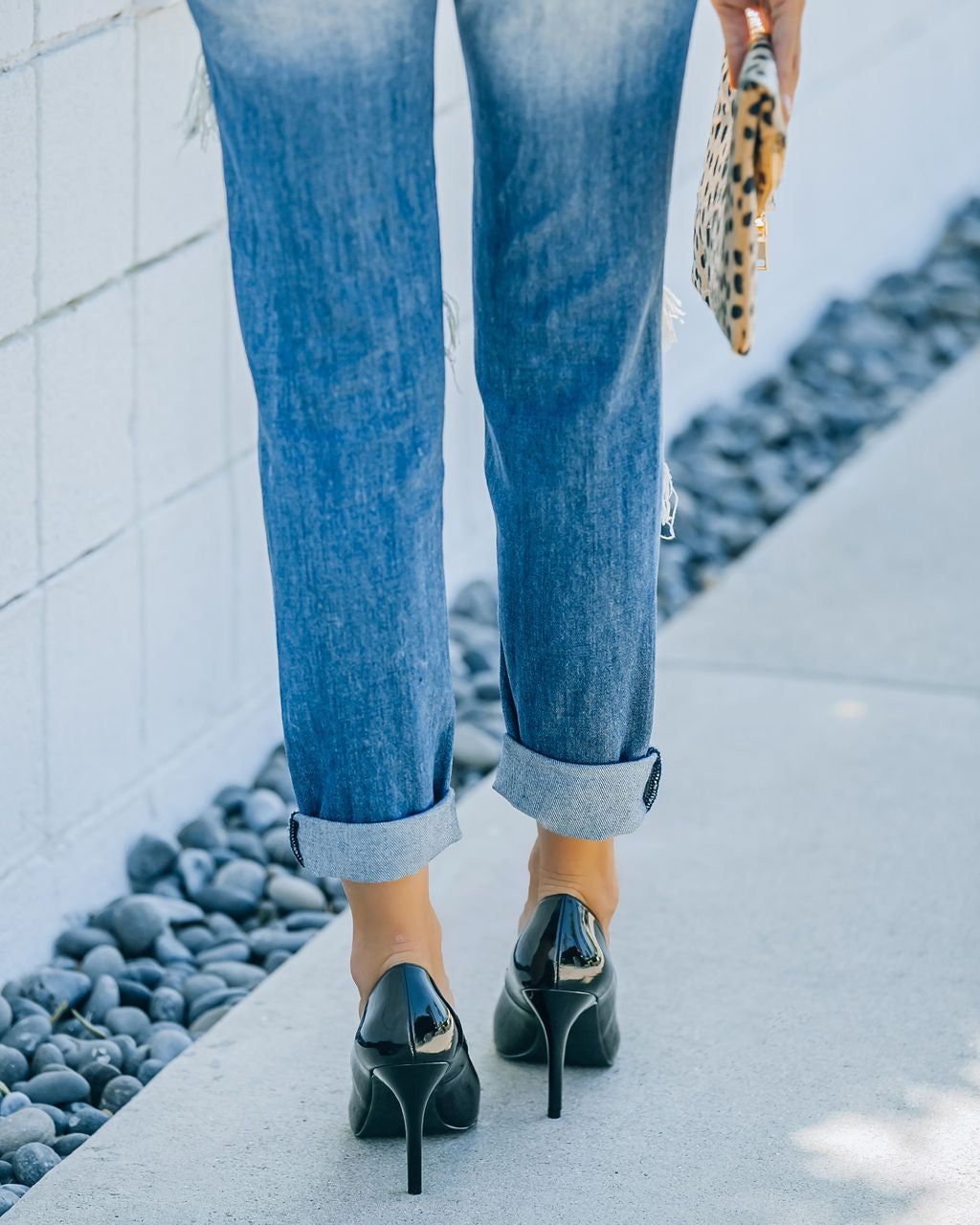 Lavish Patent Leather Pumps - Black - FINAL SALE sold by Vici product image thumbnail 7