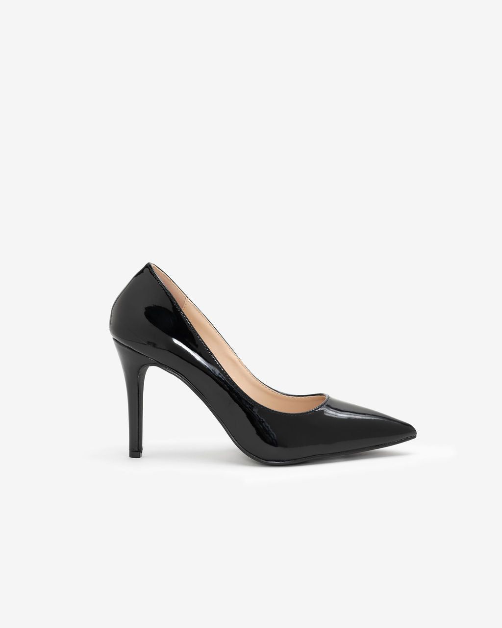 Lavish Patent Leather Pumps - Black - FINAL SALE sold by Vici