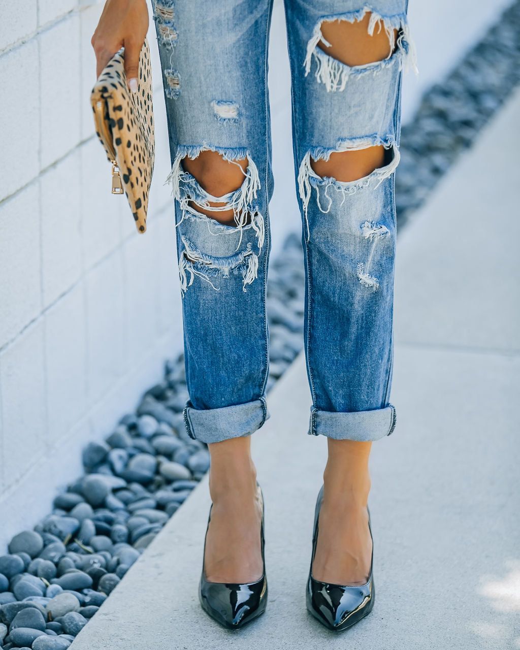 Lavish Patent Leather Pumps - Black - FINAL SALE sold by Vici product image thumbnail 10