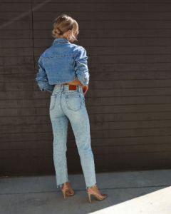 River Edge Denim Lightweight Jacket sold by Vici