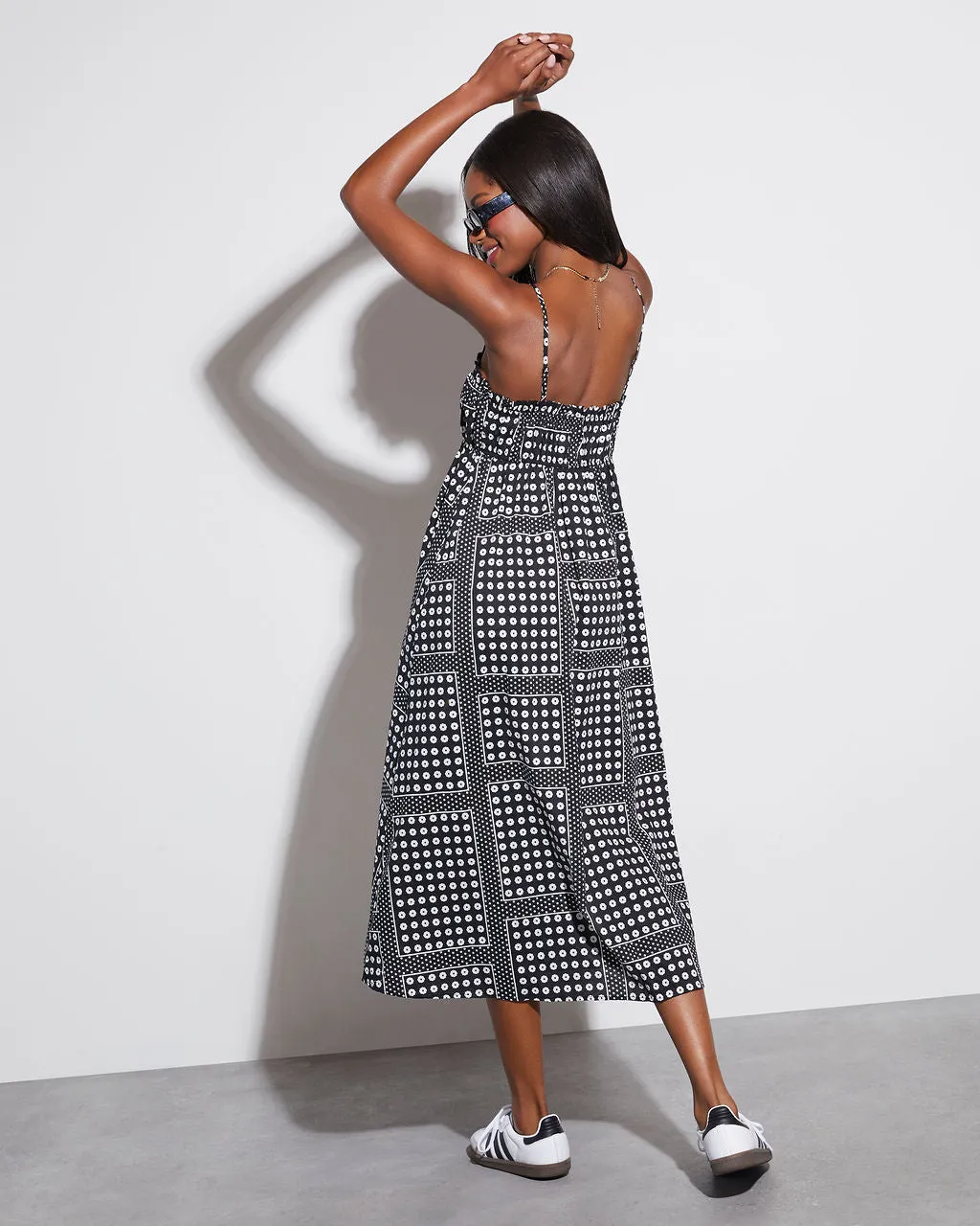 Coraine Cotton Printed Midi Dress sold by Vici product image thumbnail 3