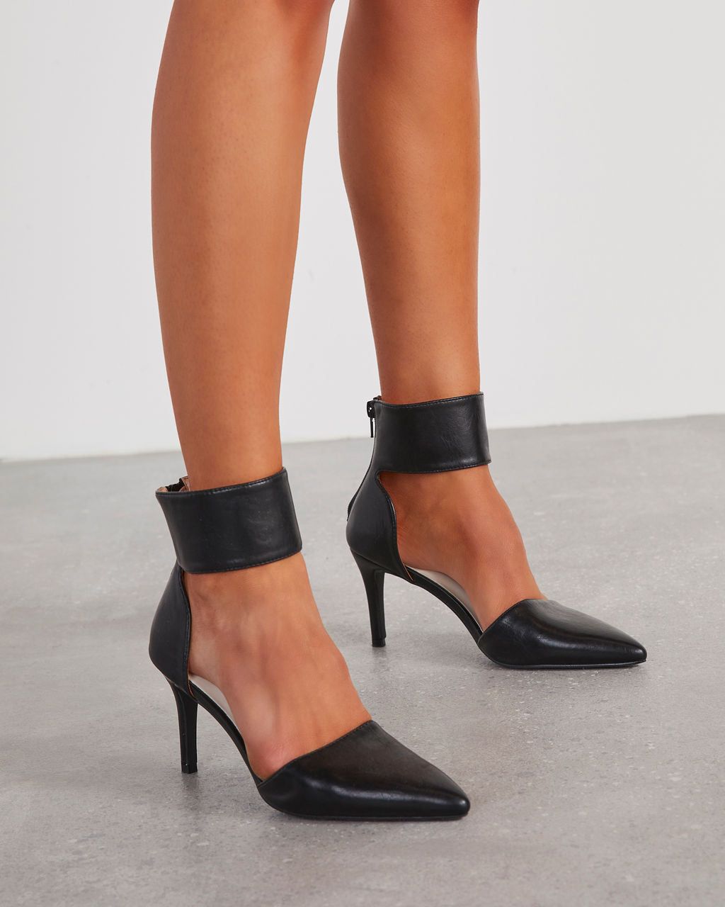 Cardosa Ankle Strap Pumps - Black sold by Vici product image thumbnail 2