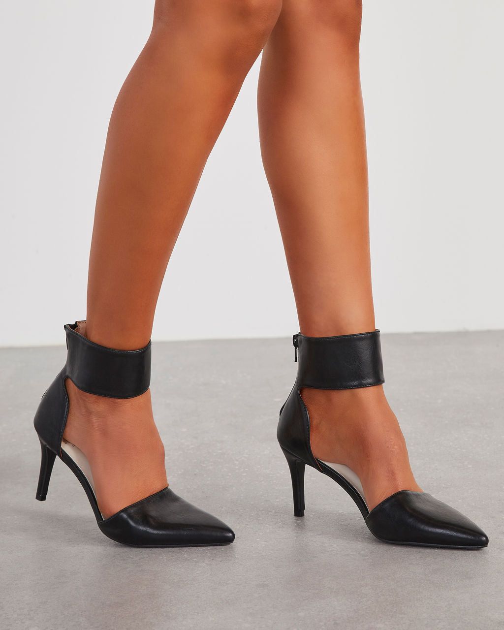 Cardosa Ankle Strap Pumps - Black sold by Vici product image thumbnail 4