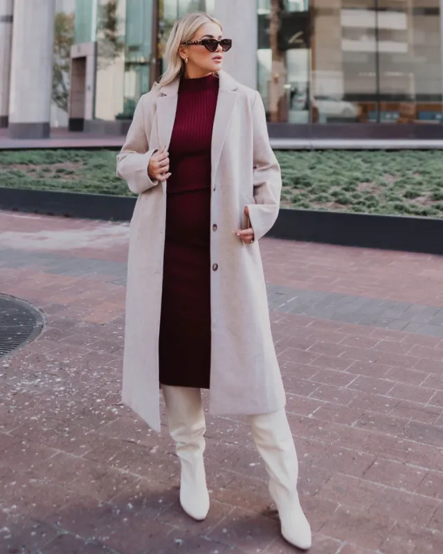 Breezy City Fall Pocketed Coat sold by Vici