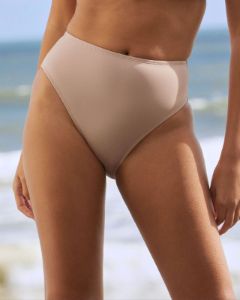 Dana Point High Waisted Bikini Bottom sold by Vici