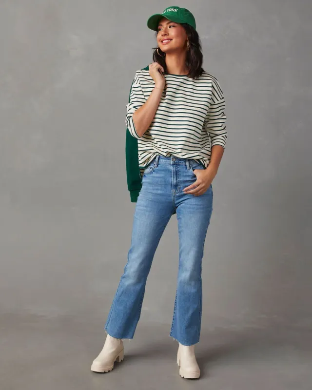 Derita High Rise Straight Leg Jeans - Light Wash - SALE sold by Vici
