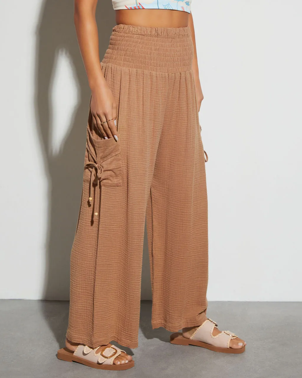 Clarice High Rise Wide Leg Pants sold by Vici product image thumbnail 3