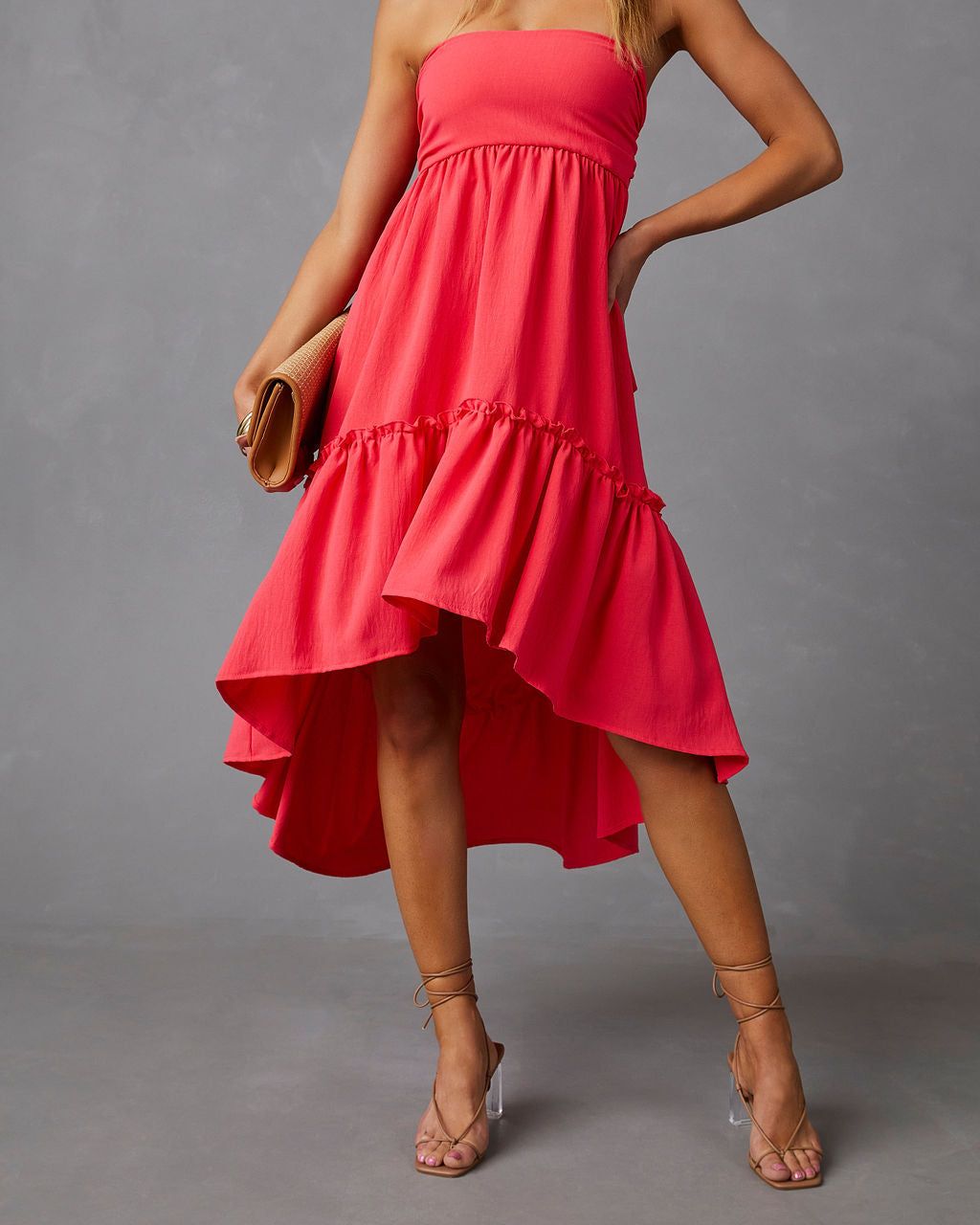 Jorga Strapless Midi Dress sold by Vici product image thumbnail 5