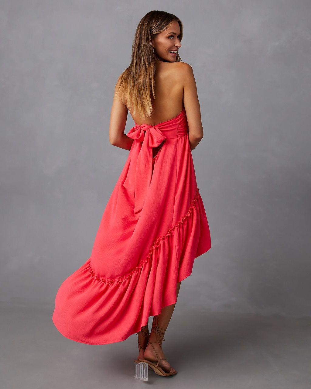 Jorga Strapless Midi Dress sold by Vici product image thumbnail 4