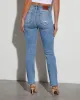 Ariana Distressed High Rise Skinny Jeans sold by Vici
