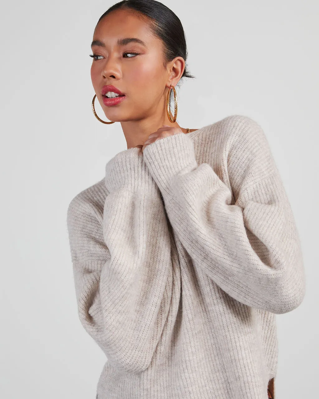 Sunday Morning Feeling Knit Sweater sold by Vici product image thumbnail 3