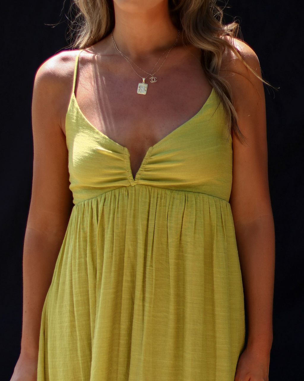 Carmina Pocketed Midi Dress sold by Vici product image thumbnail 3