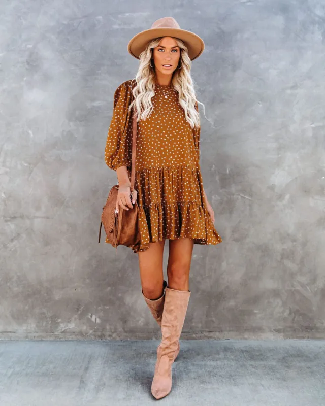 Bellini Floral Tiered Babydoll Dress - FINAL SALE sold by Vici