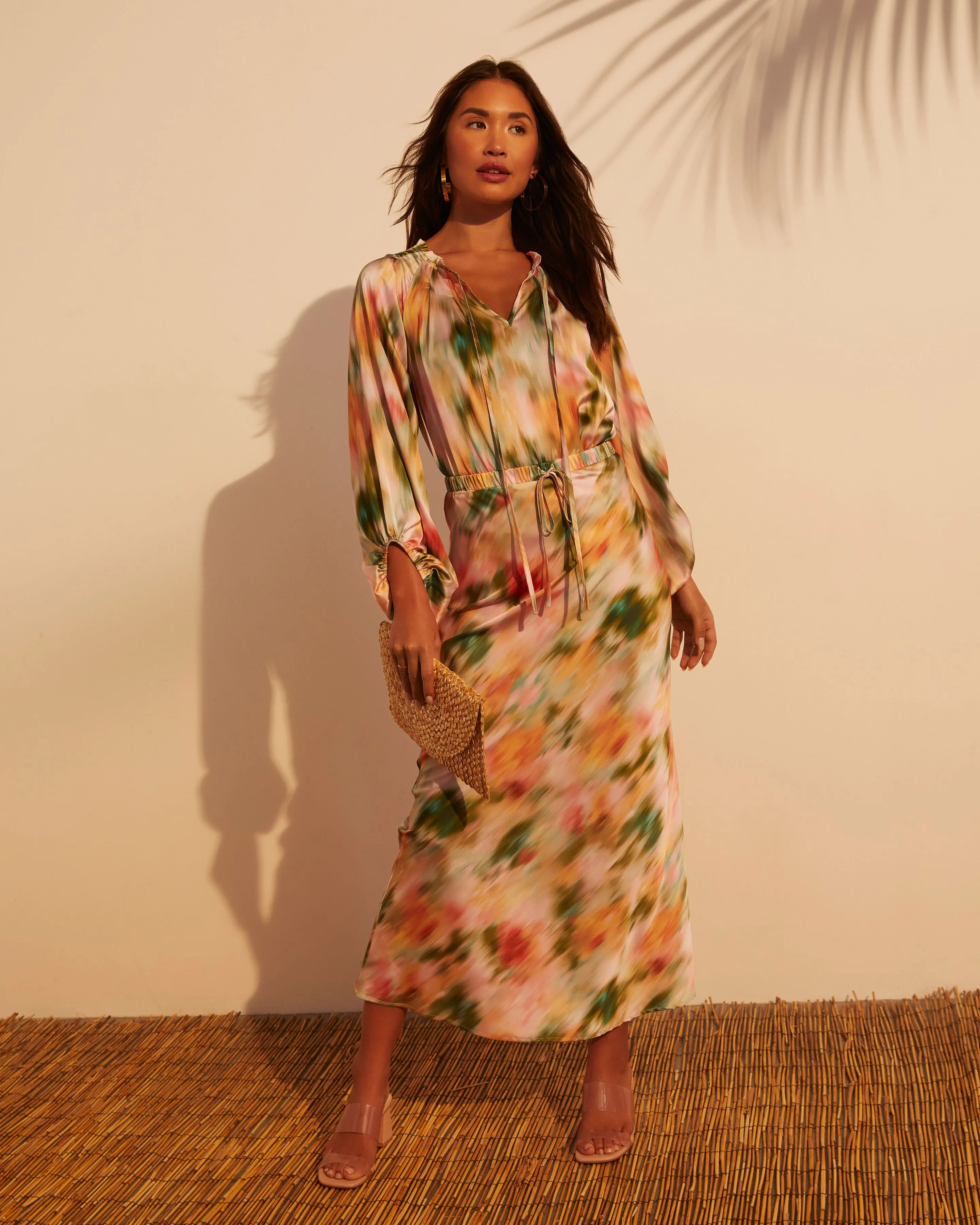 Haisley Abstract Maxi Skirt sold by Vici product image thumbnail 2