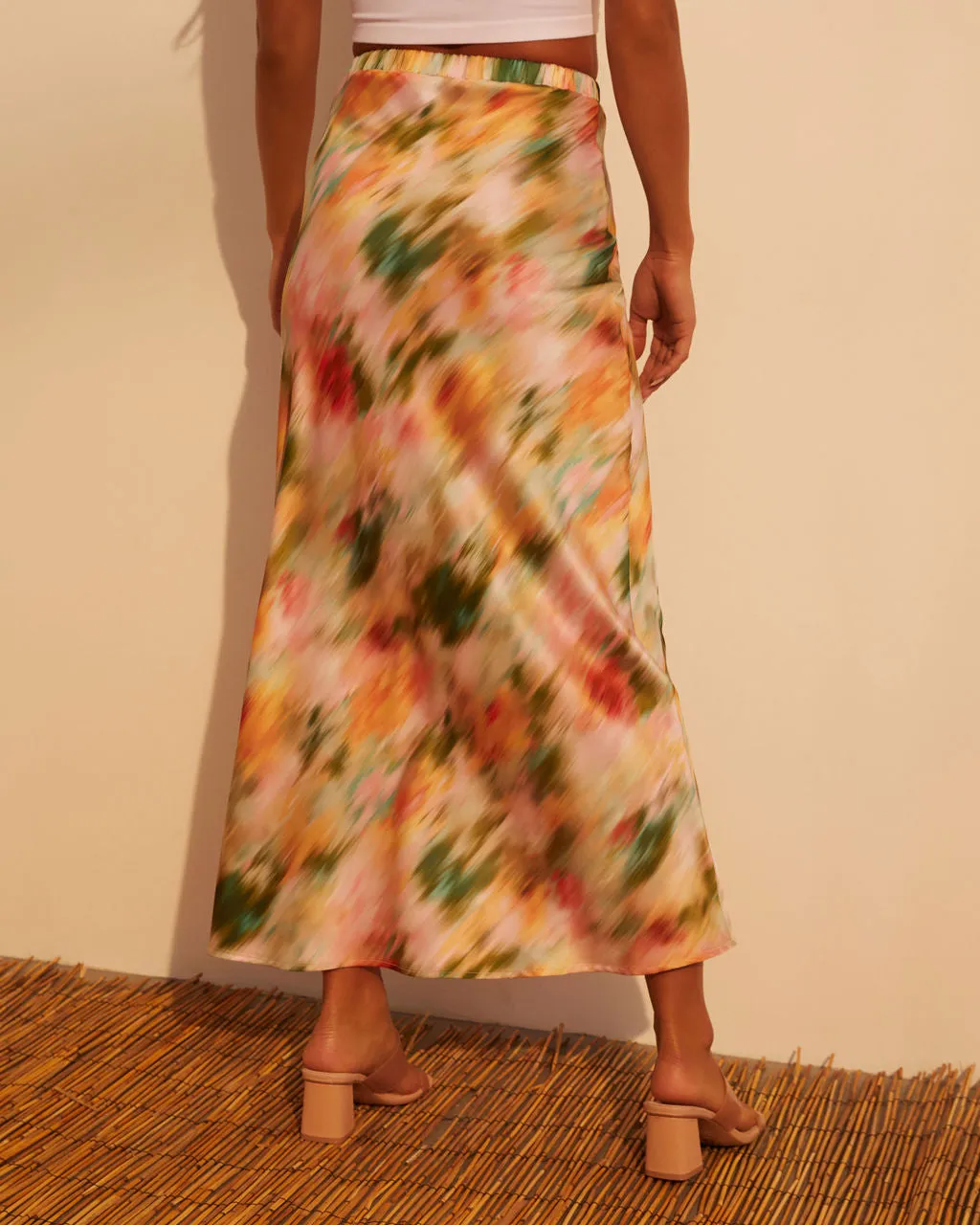 Haisley Abstract Maxi Skirt sold by Vici product image thumbnail 4