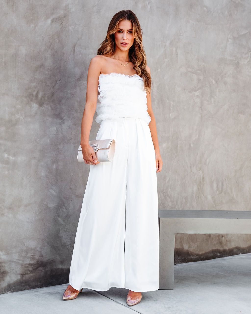 Gisella Strapless Tulle Top sold by Vici product image thumbnail 5