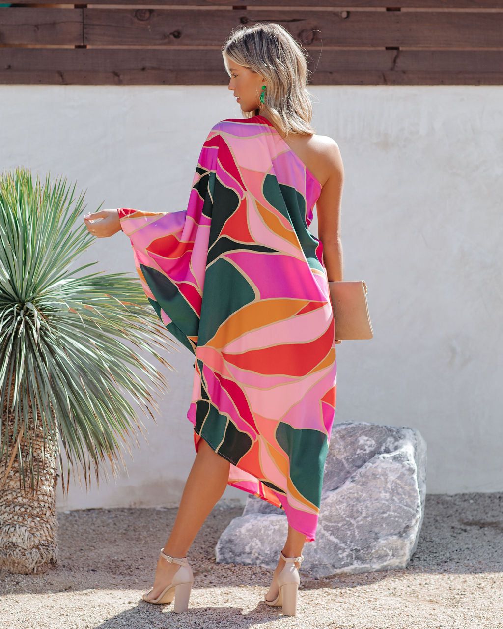 Finesse One Shoulder Asymmetrical Dress - FINAL SALE sold by Vici product image thumbnail 2