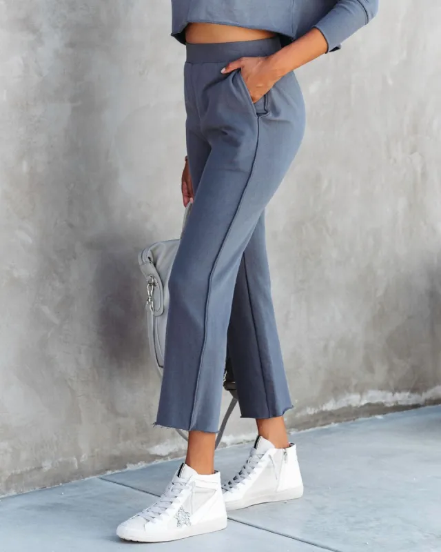 Airport Glam Cotton High Rise Pocketed Pants sold by Vici