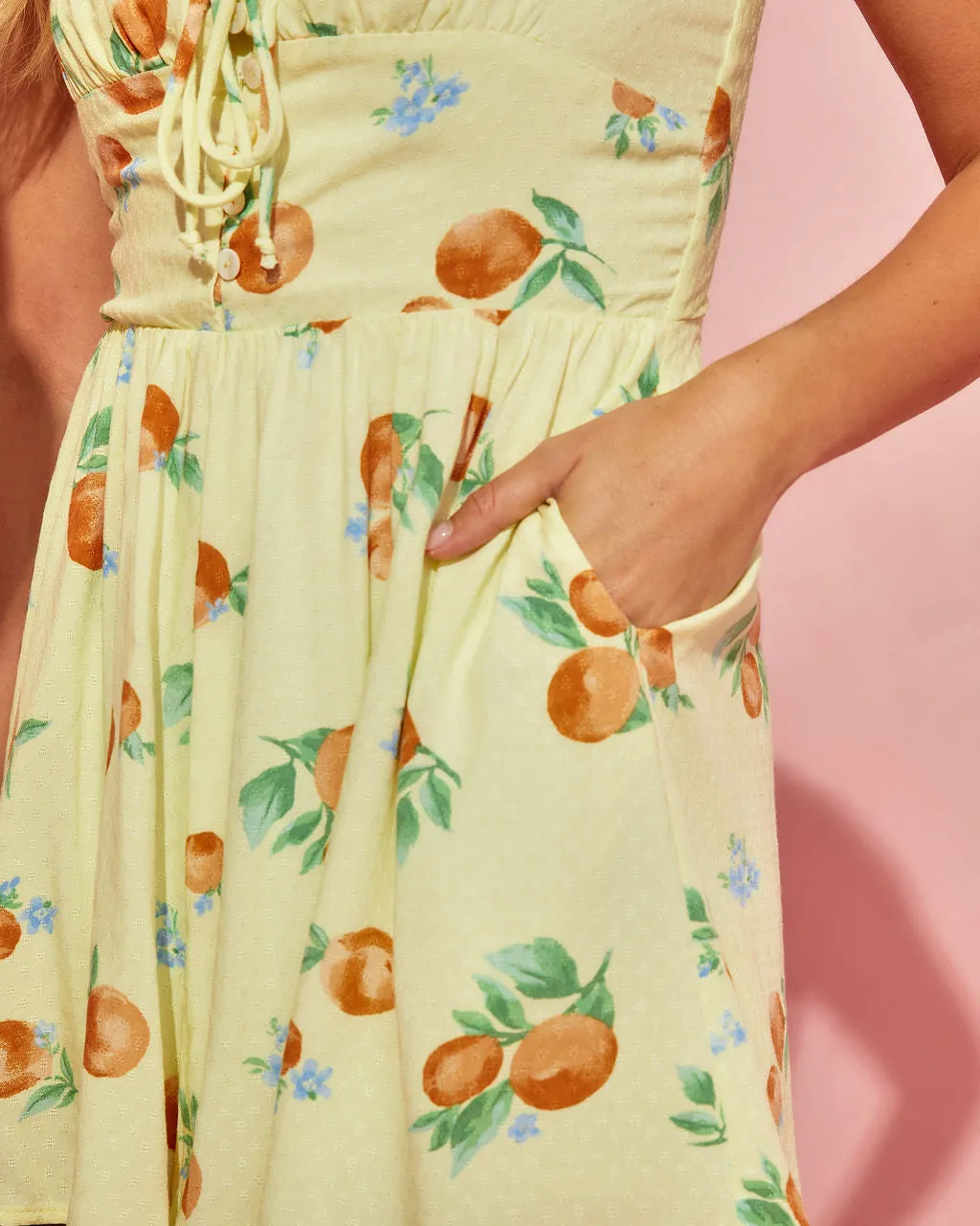 Taste Of Summer Printed Pocketed Romper sold by Vici product image thumbnail 2