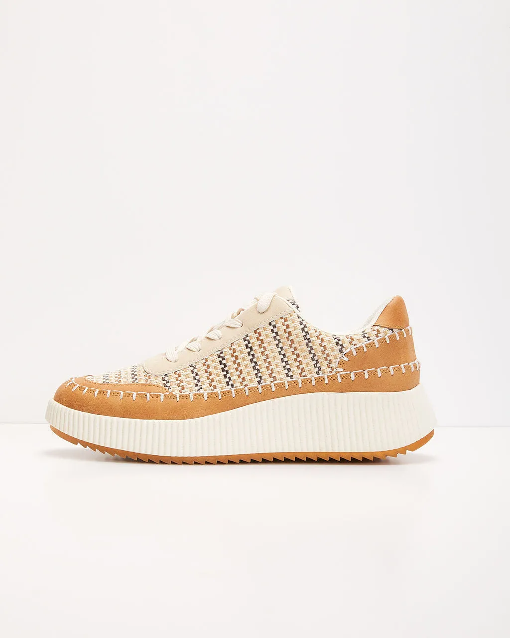 Elevation Woven Platform Sneakers sold by Vici product image thumbnail 3